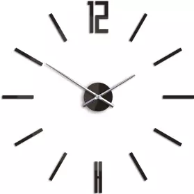 Moderné nástenné hodiny CARLO WENGE wenge