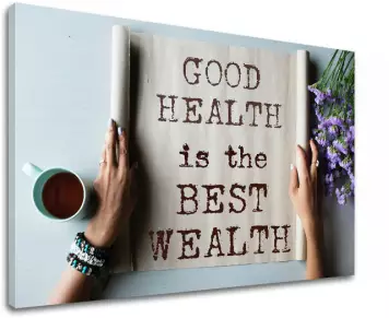 Motivačný obraz na stenu Good health