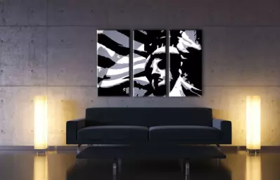 Ručne maľovaný POP Art obraz Socha Slobody